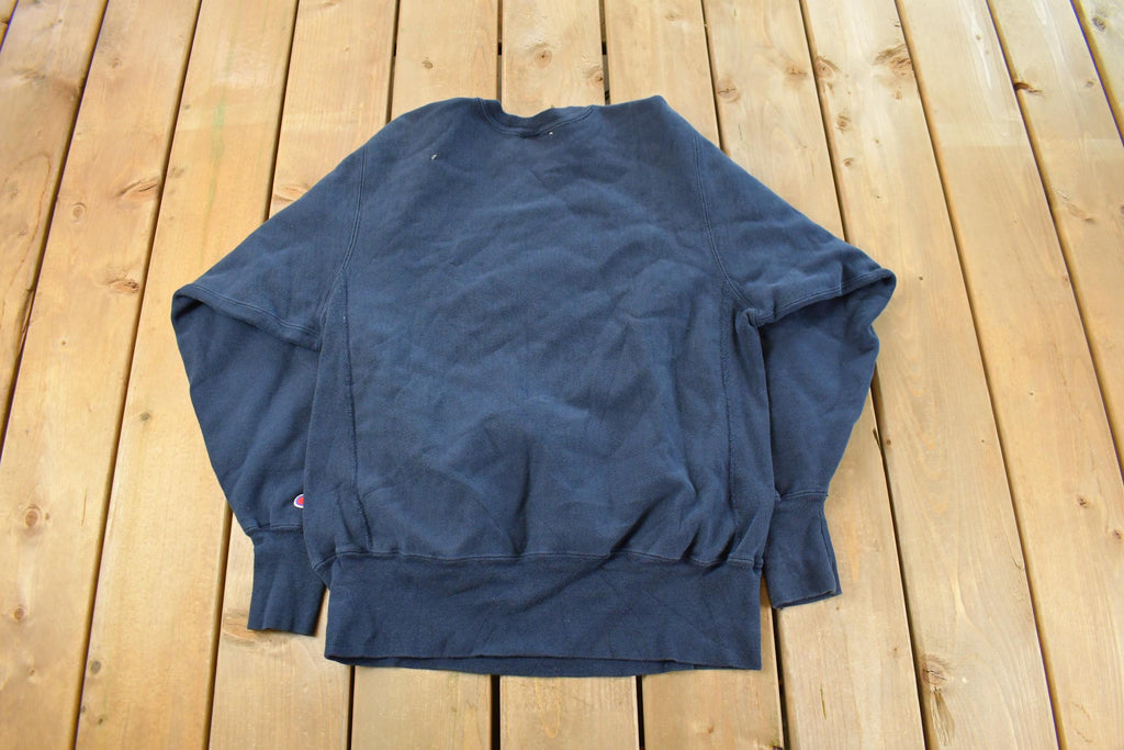Vintage 1990s American Hearing Impaired Hockey Association AHIHA Champion Reverse Weave Sweatshirt Men's Large