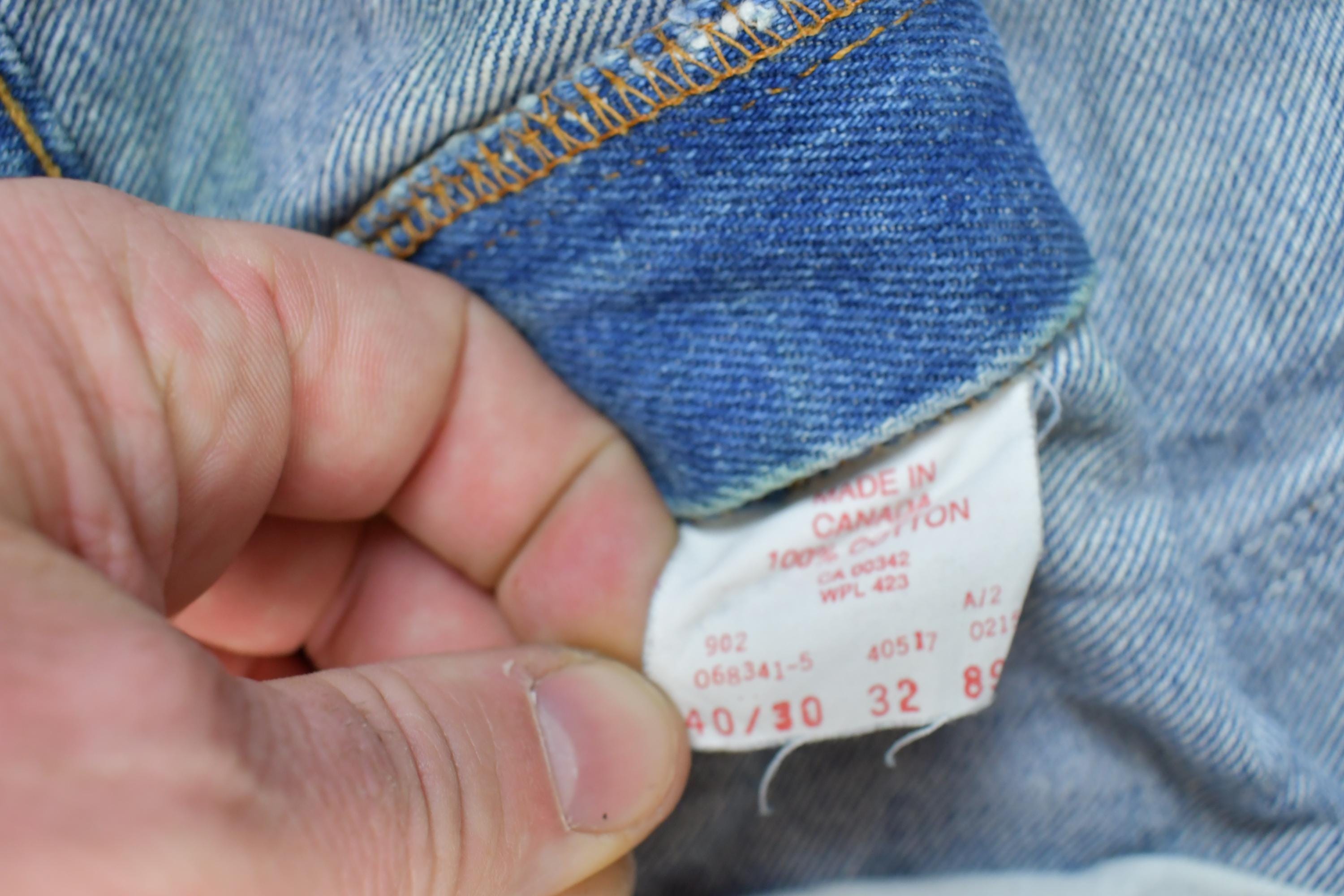 Vintage 1990s Levi Strauss Orange Tab Denim Jeans Size 30 x 32