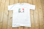 Vintage 1994 Italia World Cup Souvenir Soccer T-Shirt