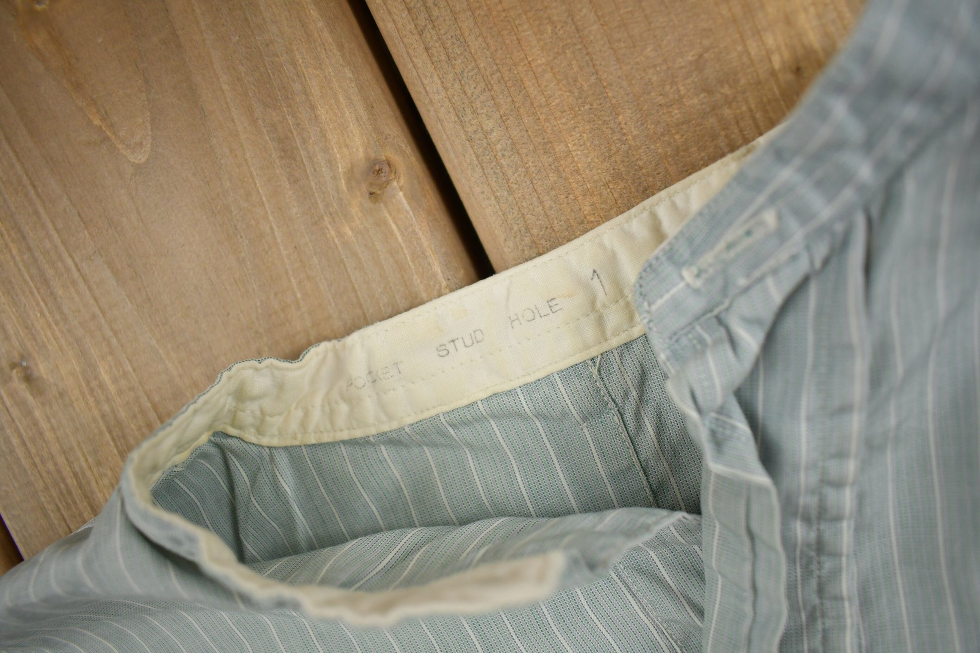 Vintage 1940s Striped Work Wear Shirt