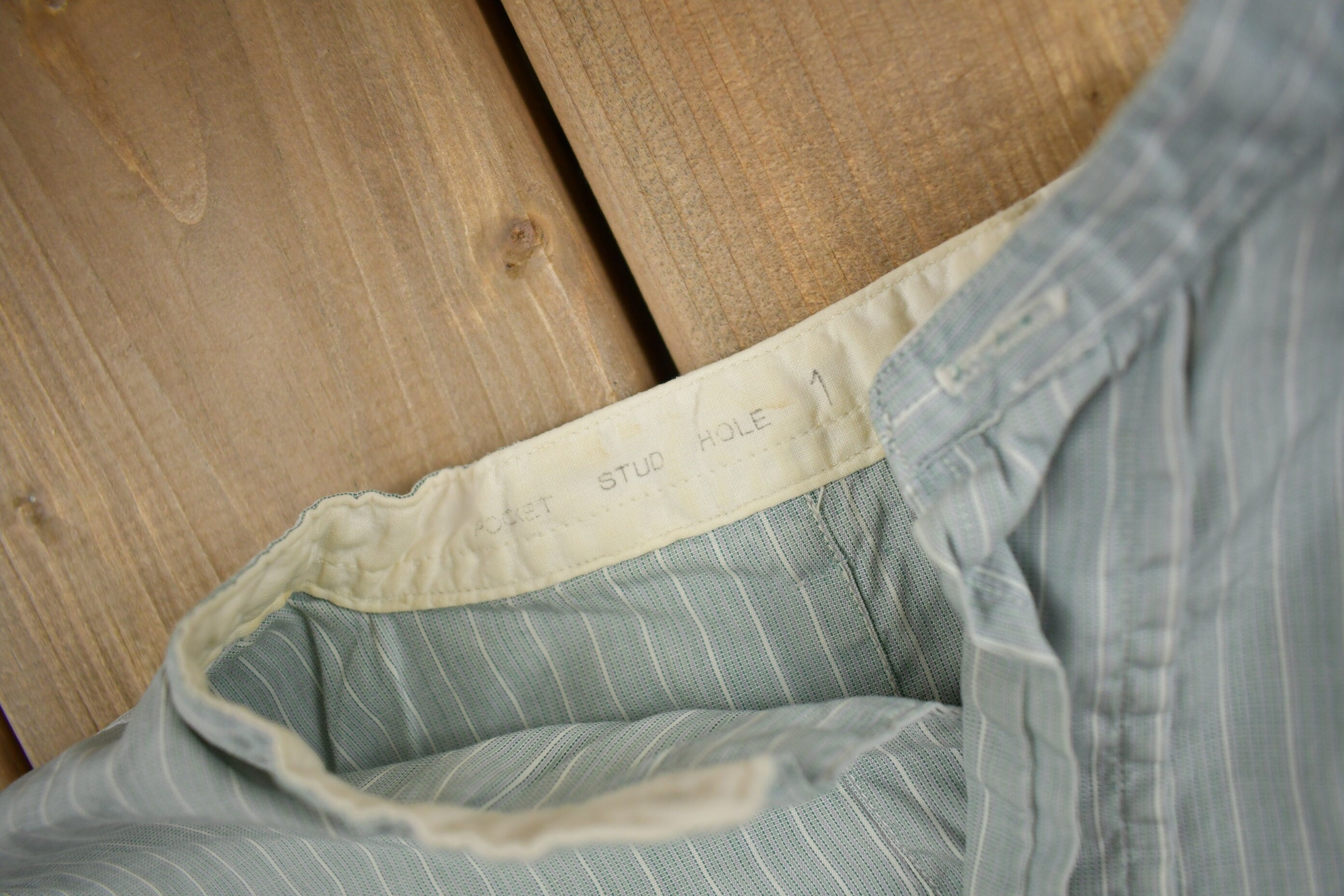 Vintage 1940s Striped Work Wear Shirt