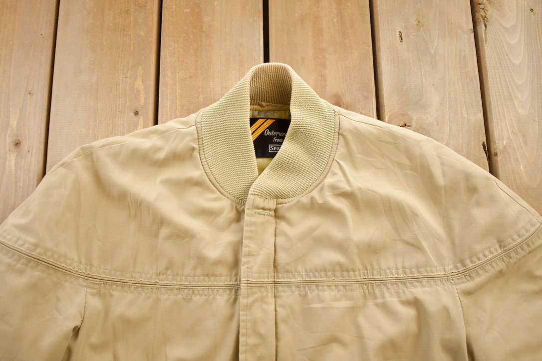 Vintage 1970s Satin Bomber Jacket