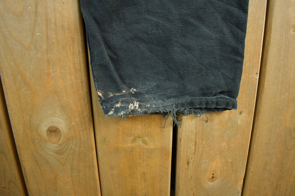 Vintage 2000s Carhartt Distressed Double Knee Denim Work Jeans Adult 33 x 32