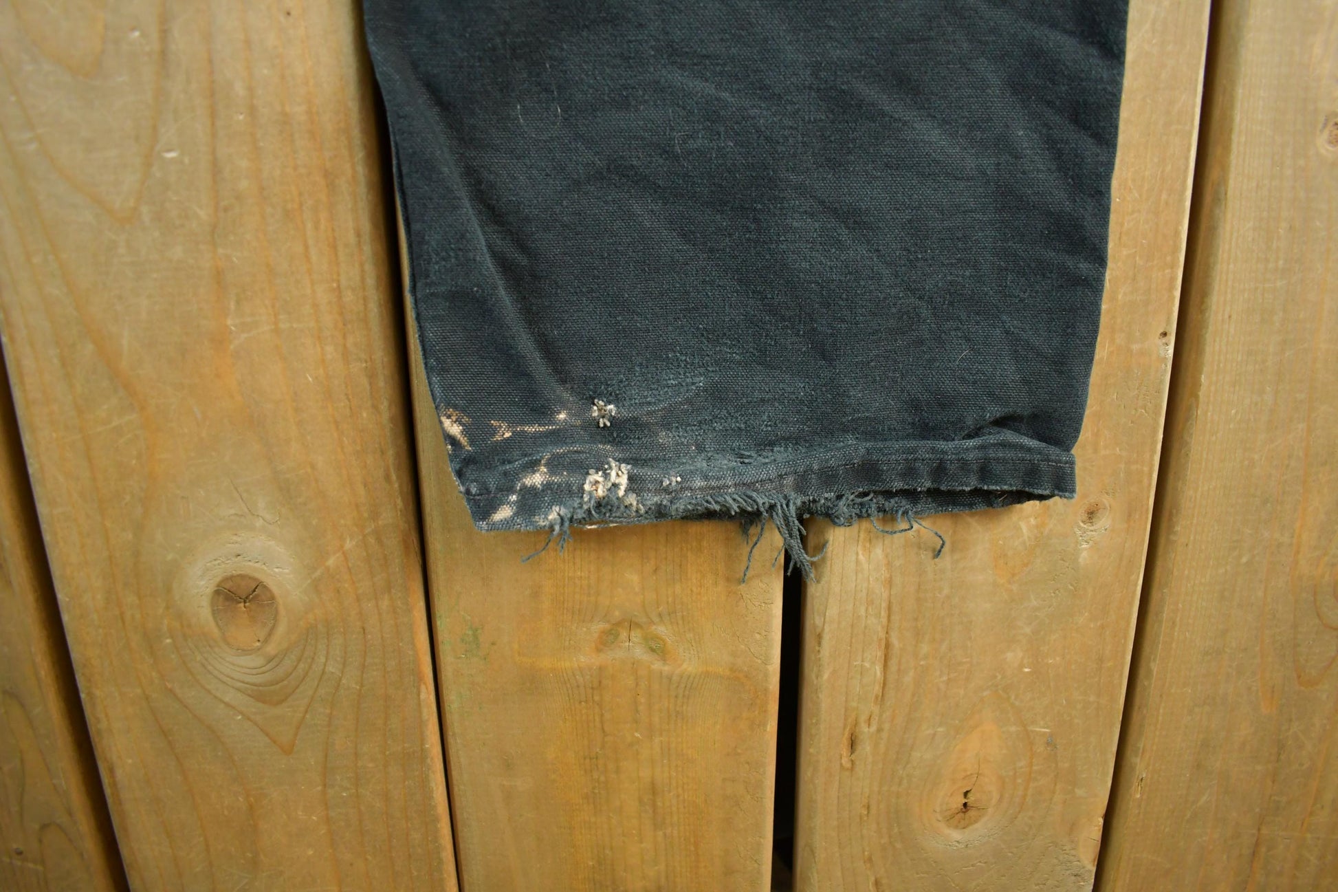 Vintage 2000s Carhartt Distressed Double Knee Denim Work Jeans Adult 33 x 32