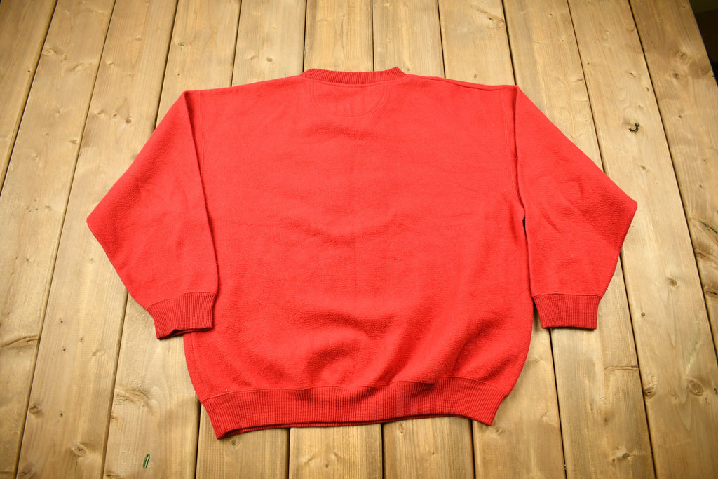 Vintage 1990s Mickey & Co Embroidered Crewneck