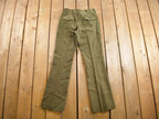 Vintage 1980s Haggar Mustang Wool Trouser Flares Size 28 x 31