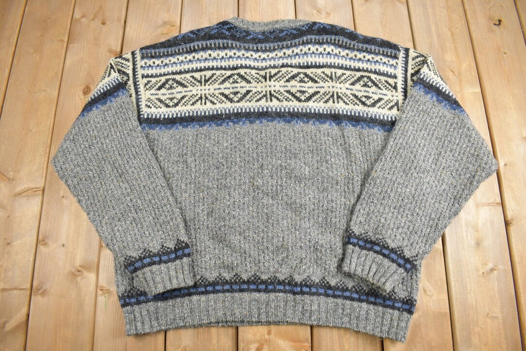 Vintage 1990s St Johns Bay Knit Crewneck Sweater