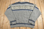 Vintage 1990s St Johns Bay Knit Crewneck Sweater