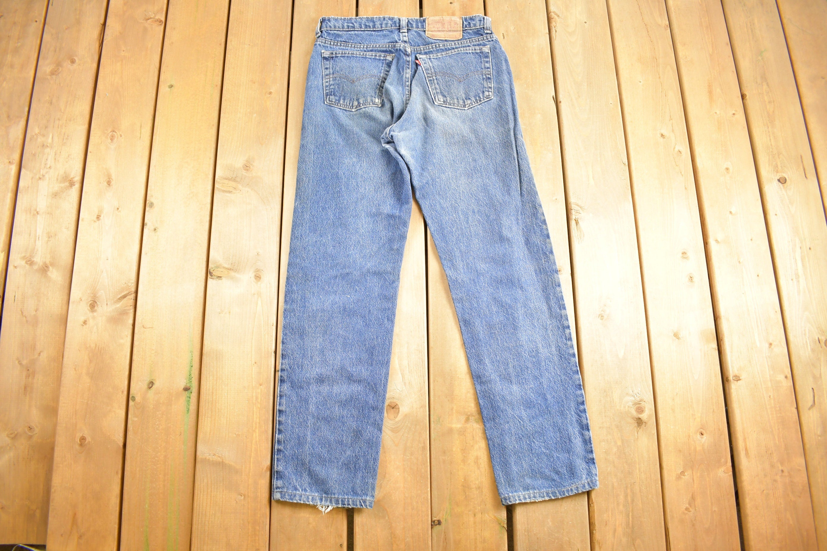 Vintage 1990s Levi's 501 Red Tab Jeans Size 30 x 29.5
