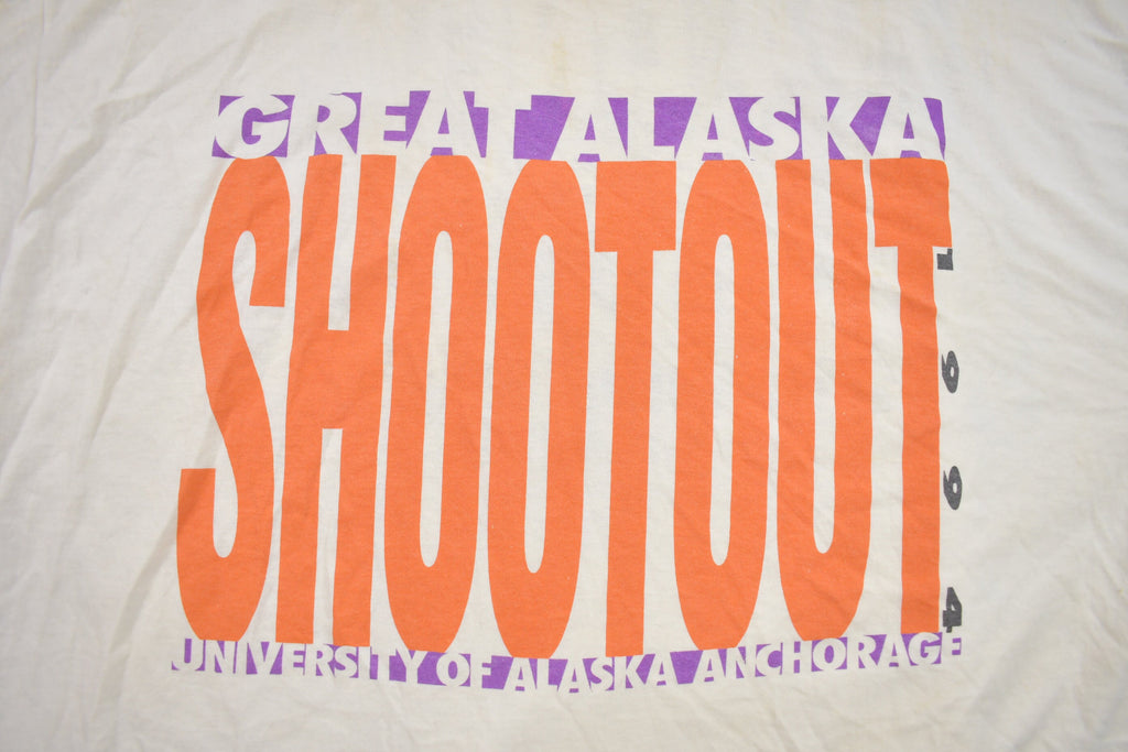 Vintage 1994 University of Alaska Anchorage Collegiate T-Shirt