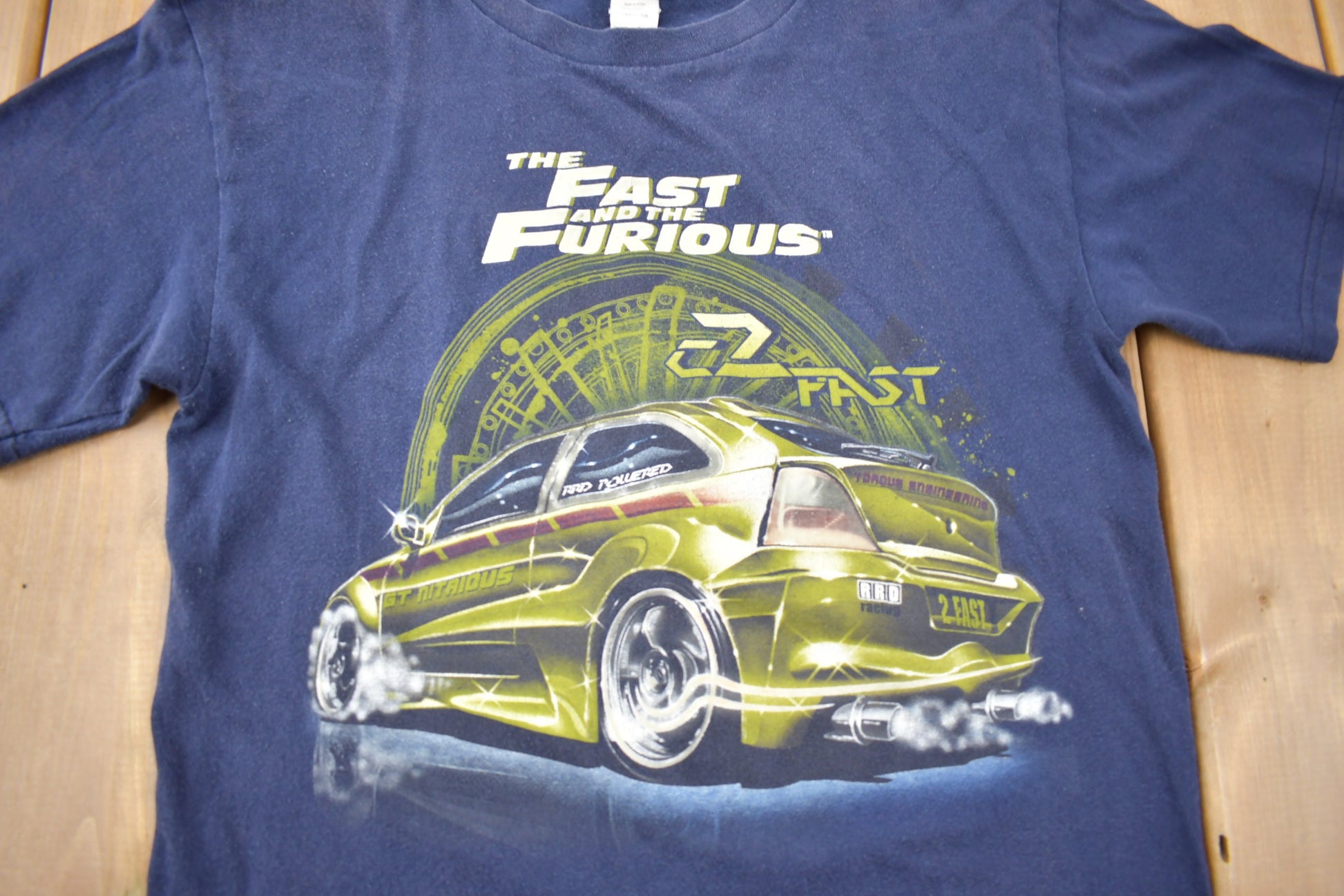 Vintage 2003 The Fast And The Furious 2 Fast Movie Promo T-shirt