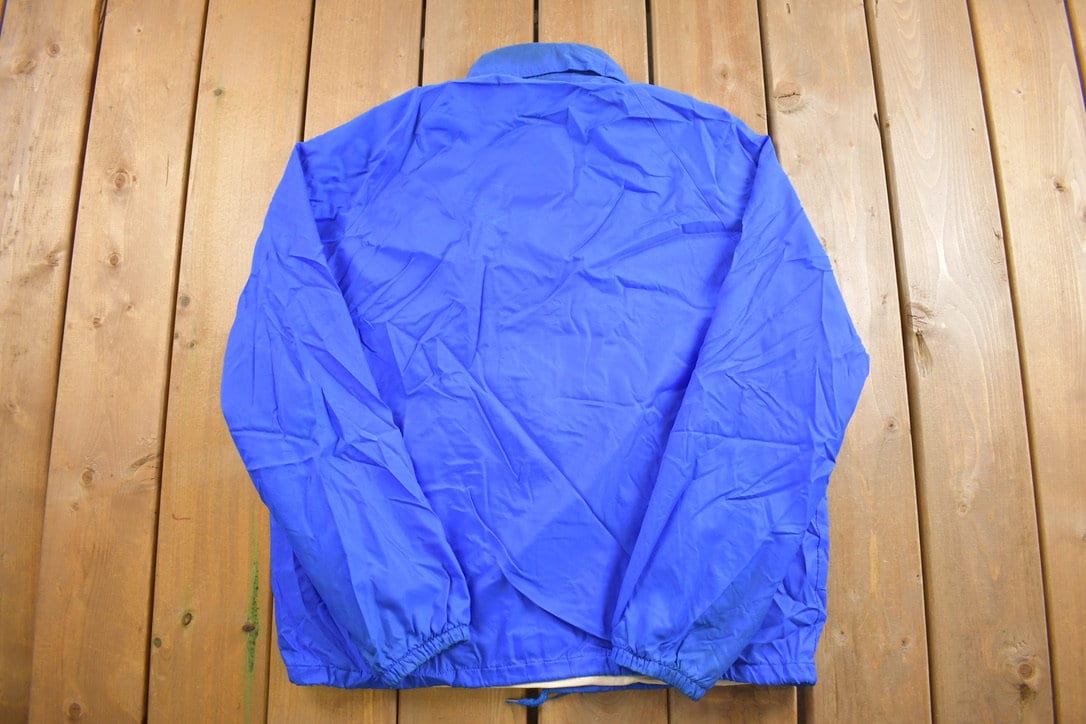Vintage 1980s Bo - Jac Urania Engineering Satin Bomber Jacket