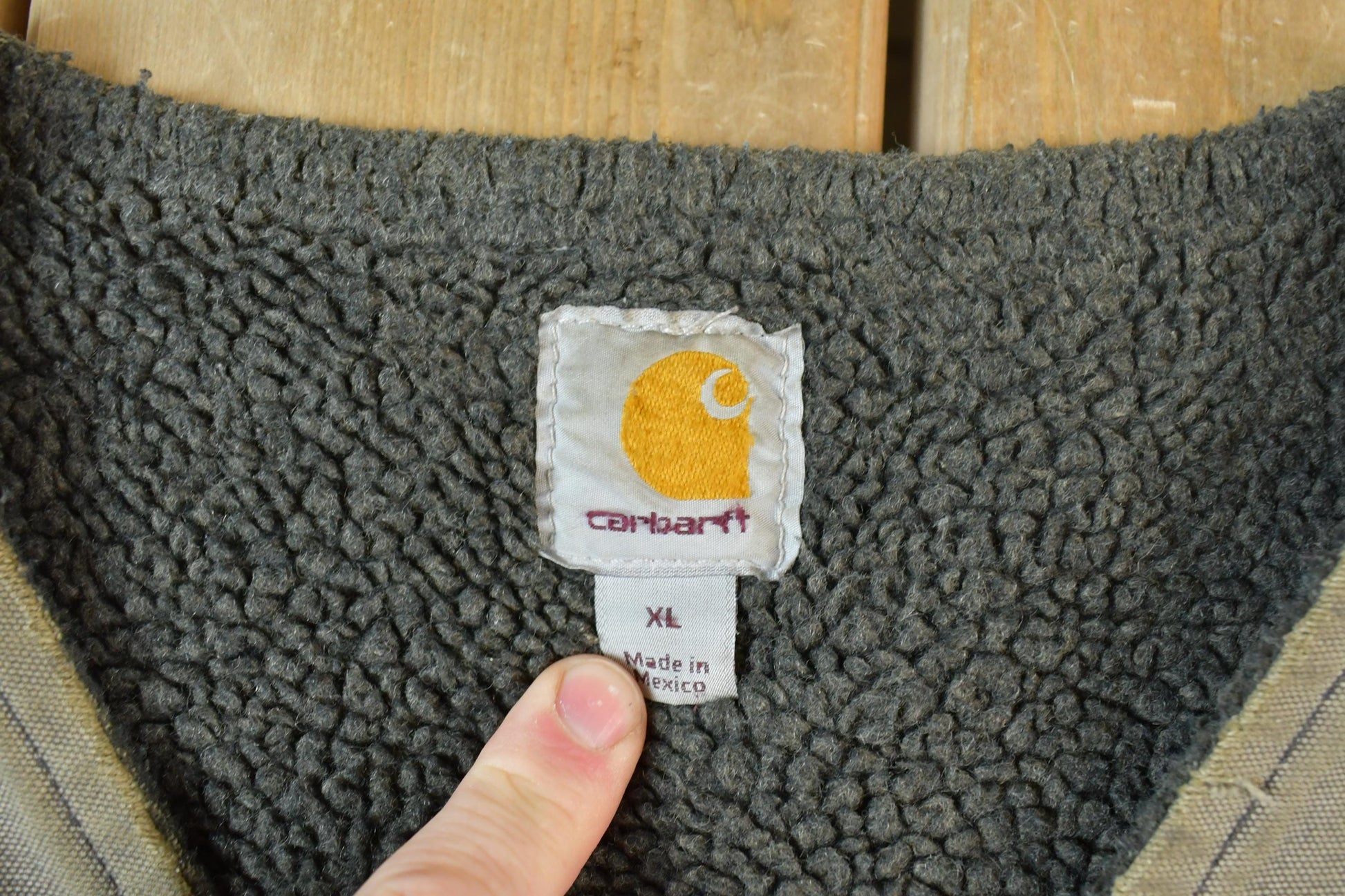 Vintage Y2k Distressed Carhartt Jacket Vest Made In USA