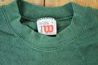Vintage 1990s Wilson Souvenir Embroidered Crewneck Sweatshirt Made In USA