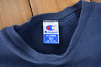 Vintage 1990s Champion Small Logo Embroidered Crewneck Sweatshirt Size XL