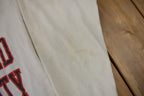 Vintage 1980s Mansfield University Football Jersey Sweater