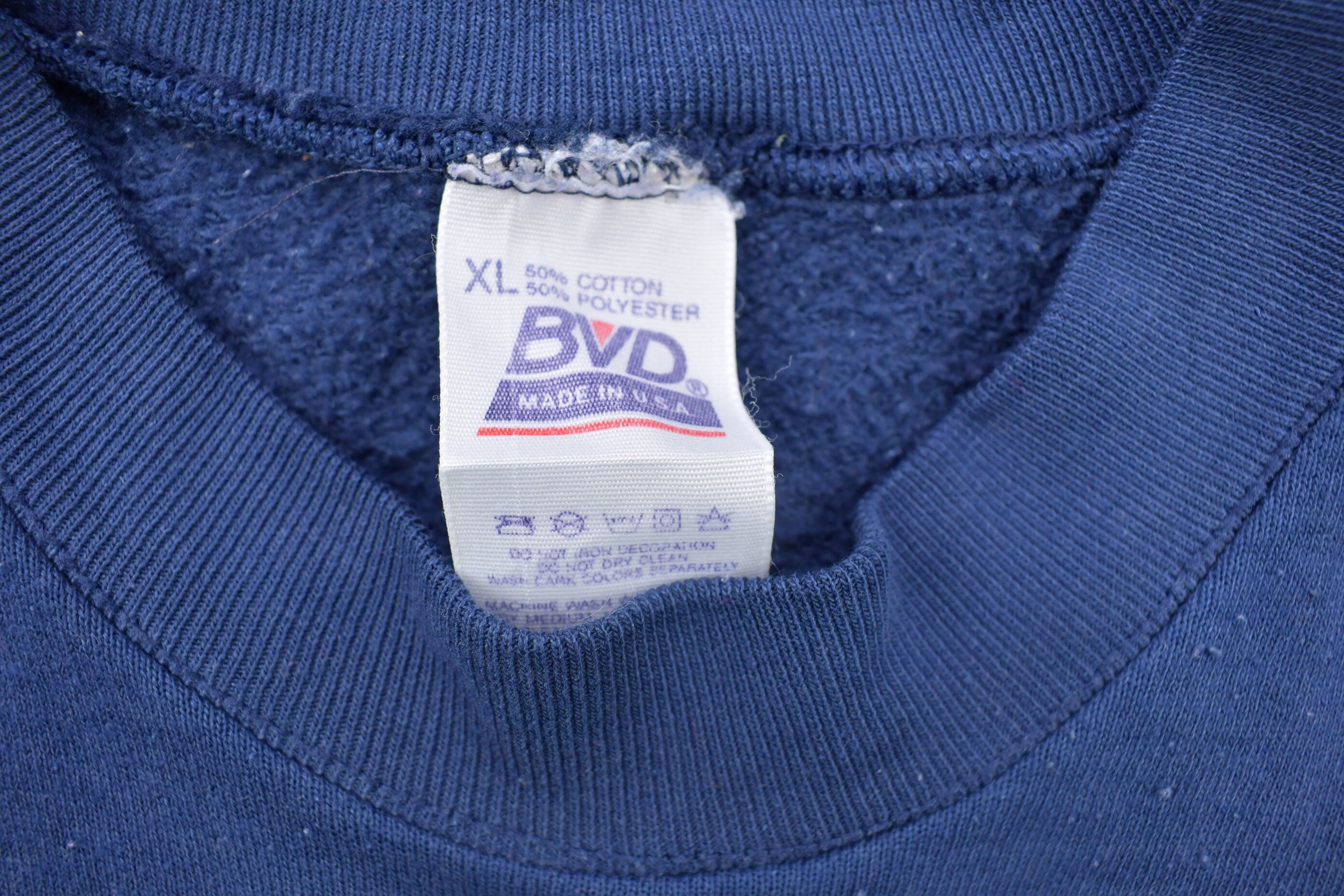 Vintage 1990s BVD Blank Crewneck Sweatshirt