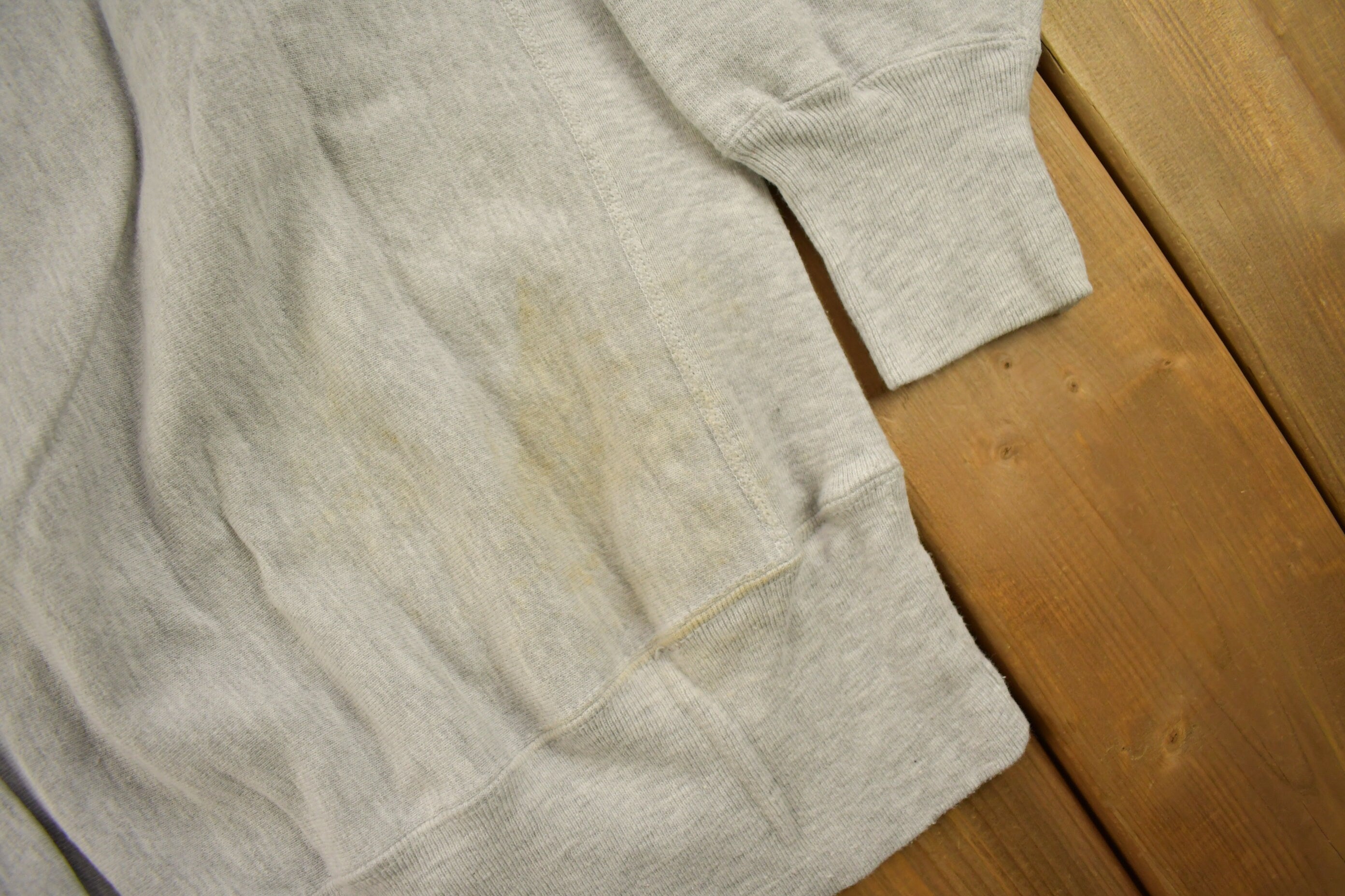 Vintage 1990s Blank Grey Champion Reverse Weave Crewneck