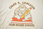 Vintage 1980s Oran K Gragson Year Round School Gorilla T Shirt