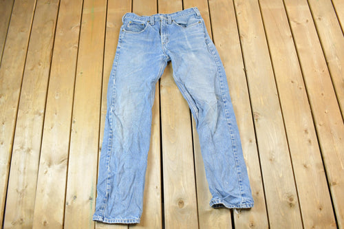 Vintage 1990s Carhartt Work Pants Size 32 x 34 / 90s Carpenter Pants / Made In USA / Distressed Carhartt / Vintage Workwear