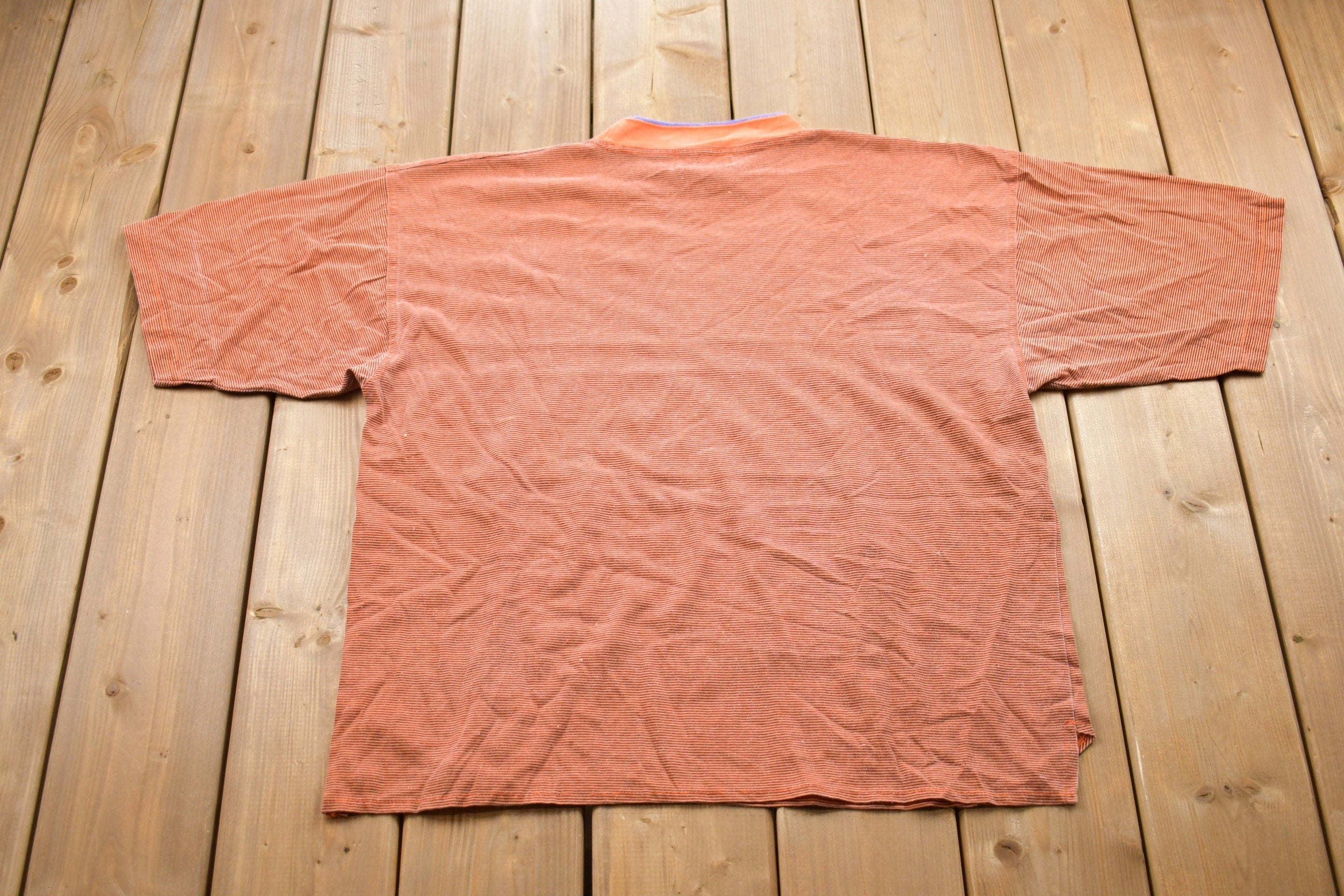 Vintage 1990s Bugle Boy Embroidered Graphic T-Shirt