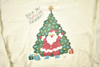 Vintage 1995 Santa Claus Theme Christmas Sweater