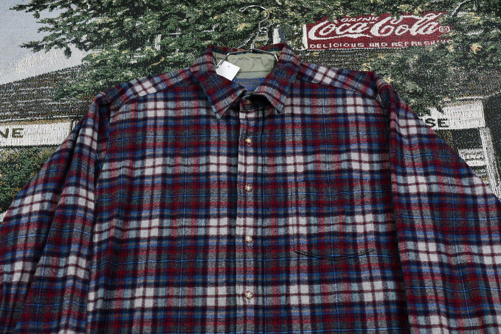 Vintage 1960s Pendleton Wool Vintage Button Up Shirt