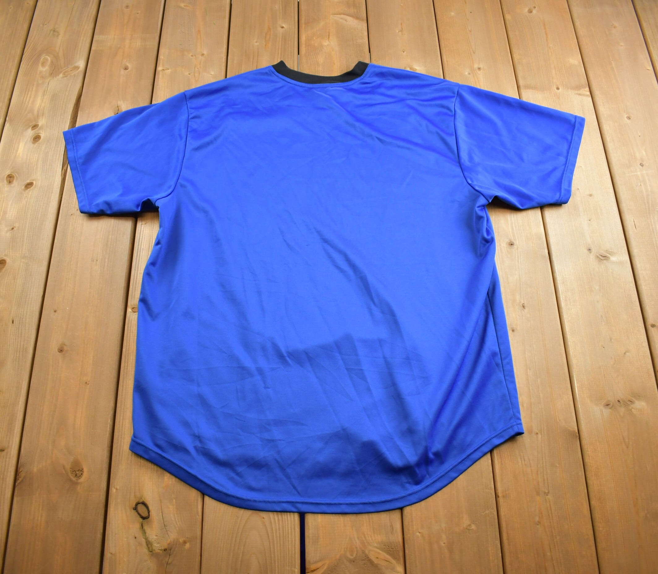Vintage 2000s Nike Embroidered Silk T-Shirt