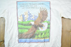 Vintage 1990s Soaring EagleTheme Graphic T-Shirt
