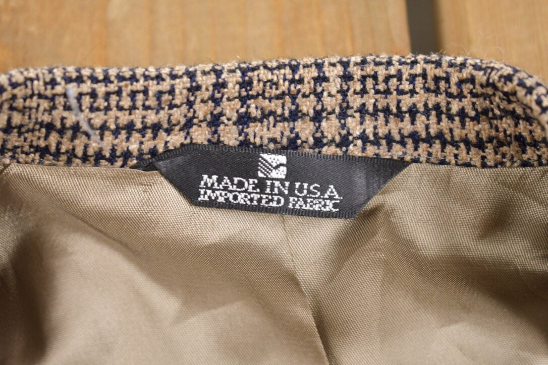 Vintage 1990s Chaps By Ralph Lauren Plaid Blazer / Men's Blazer / Formal Blazer / Casual Wear / Made In USA / Vintage Ralph Lauren