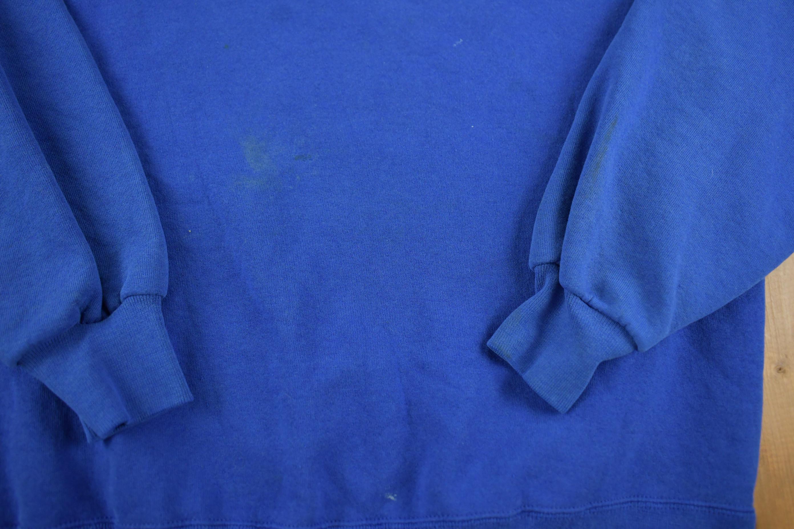 Vintage 1990s Jerzees Supersweats Crewneck Sweatshirt Made In USA