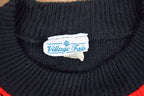 Vintage Knitted Village Fair Striped Sweater