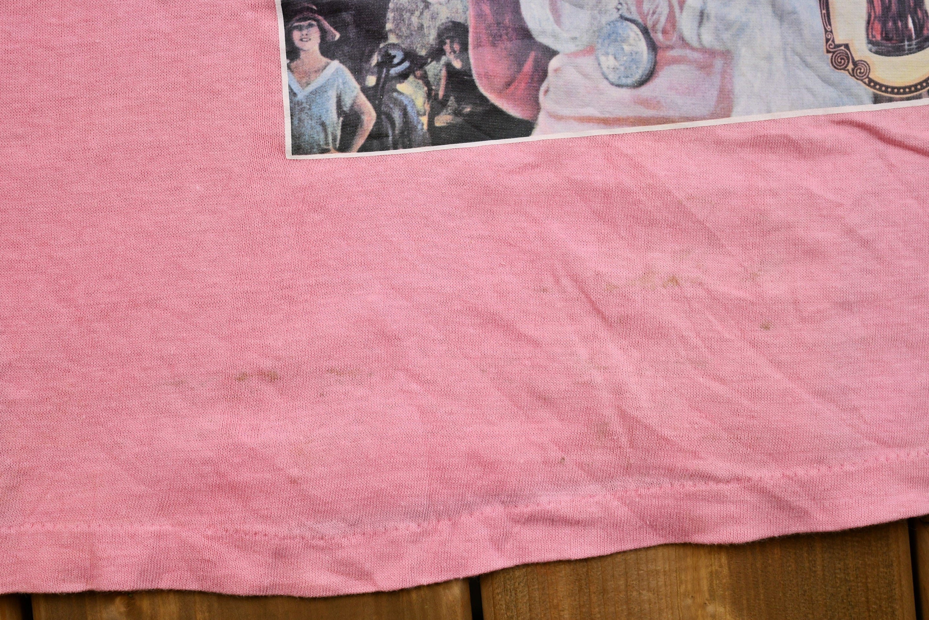 Vintage 1980s Coca-Cola Antique Ad Graphic Tank Top