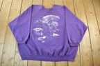 Vintage 1990s Bald Eagle Crewneck Sweatshirt Women's 3X