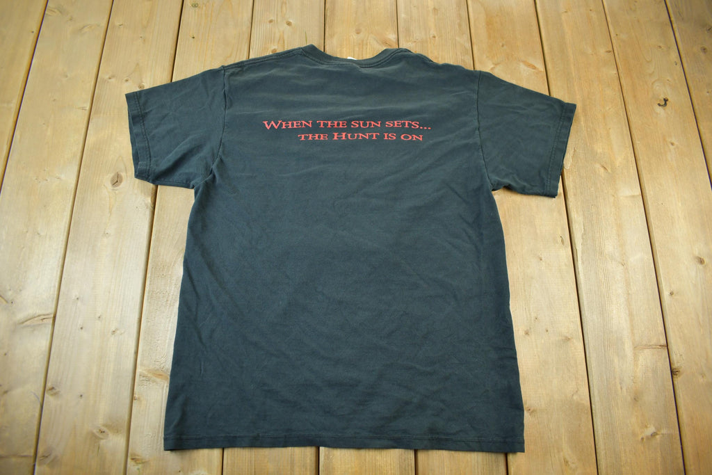 Vintage 2001 Vampire Hunter Bloodlust Anime Promo T-Shirt Men's Large