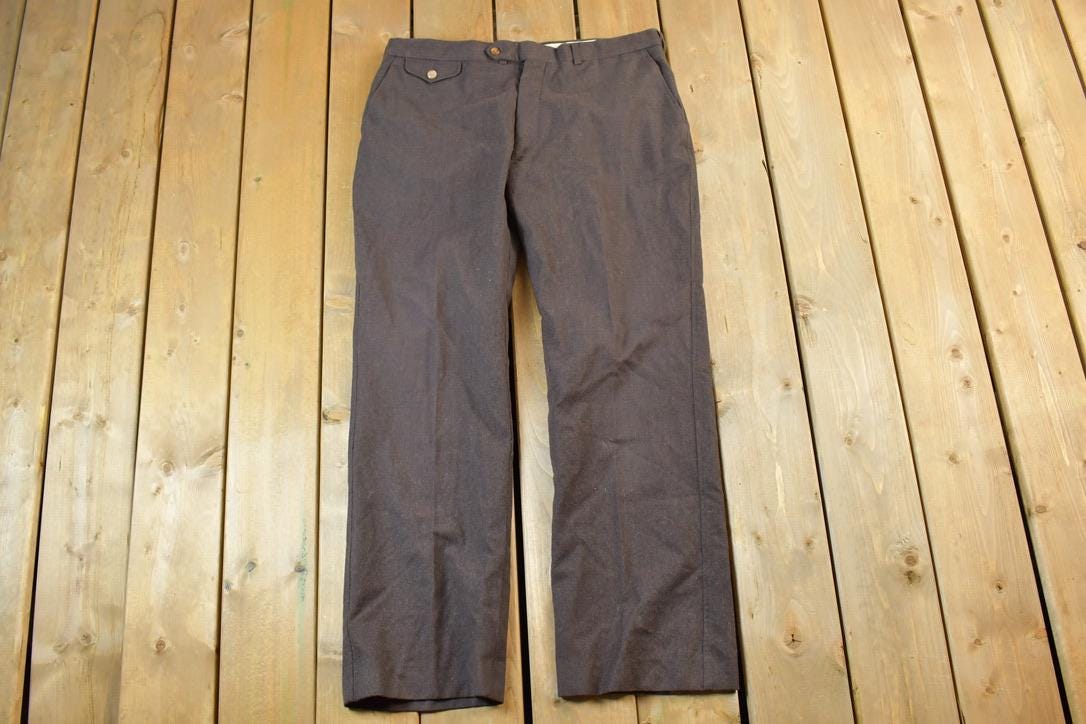 Vintage 1980's Woodmere Wool Trousers Size