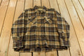 Vintage 1980s Lumberjack Plaid Flannel Button Up Shirt Men's XL /