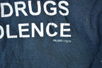 Vintage 1990s Dare to Resist Drugs And Violence Souvenir T-Shirt Mens M