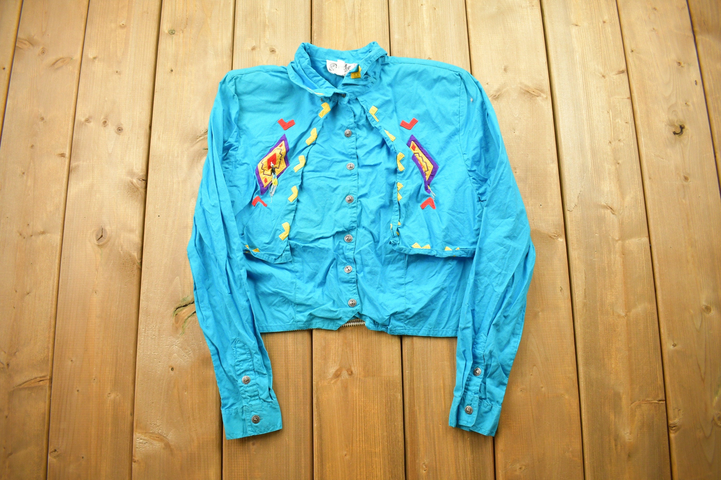 Vintage 1990s Rodeo Western Wear Shacket