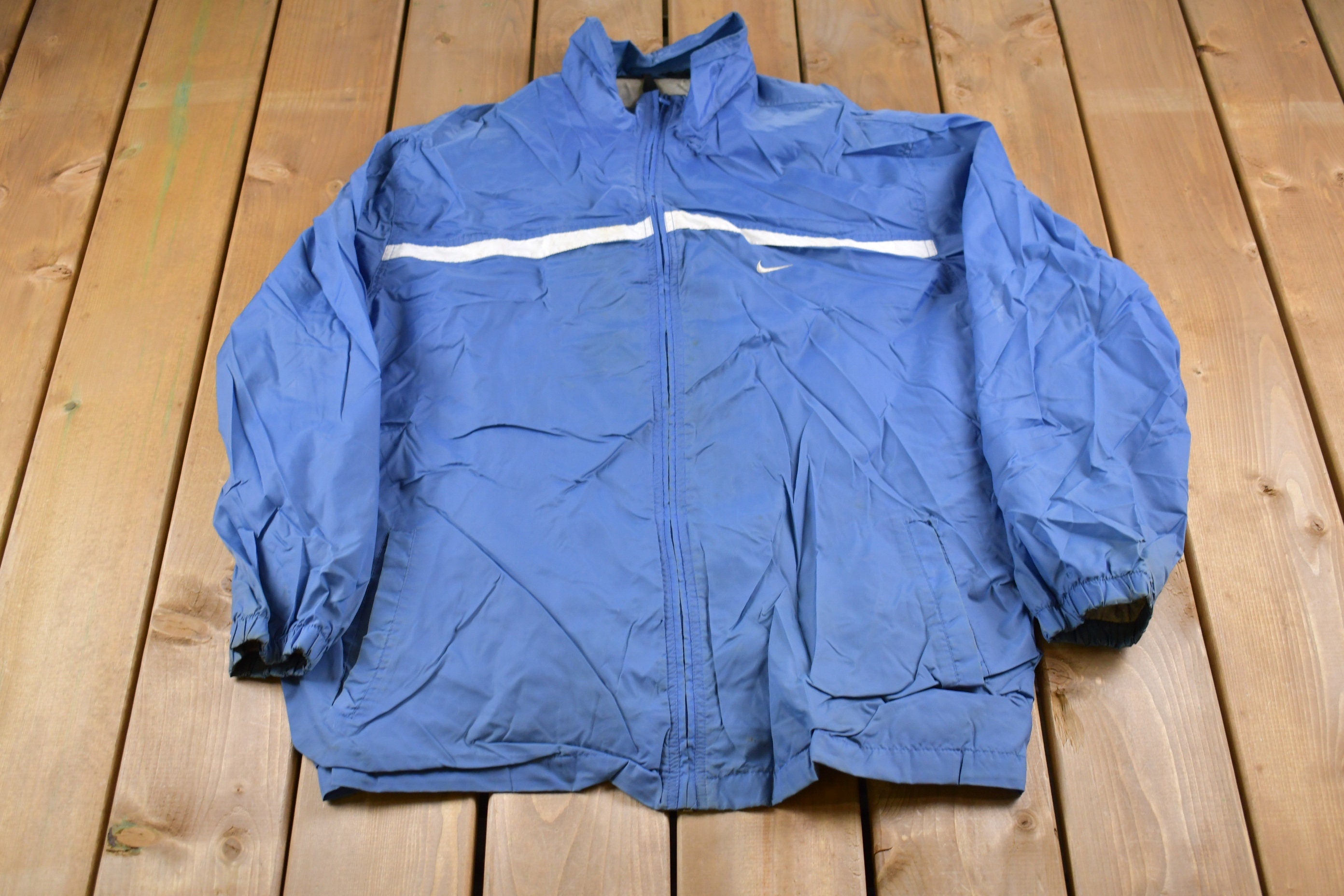 Vintage 1990s Nike Mini Swoosh Windbreaker Jacket