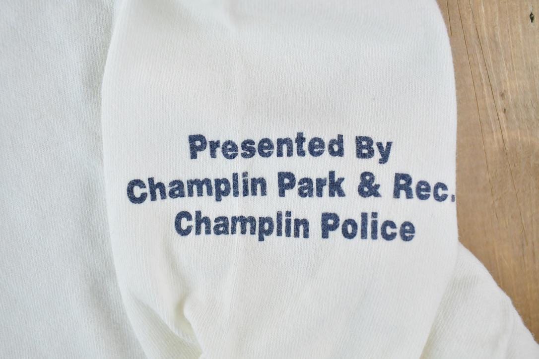 Vintage 1990s Champlin 10K Run Light Crewneck Sweatshirt