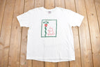 Vintage 1980s "Very Merry Rochester" Christmas Graphic T Shirt