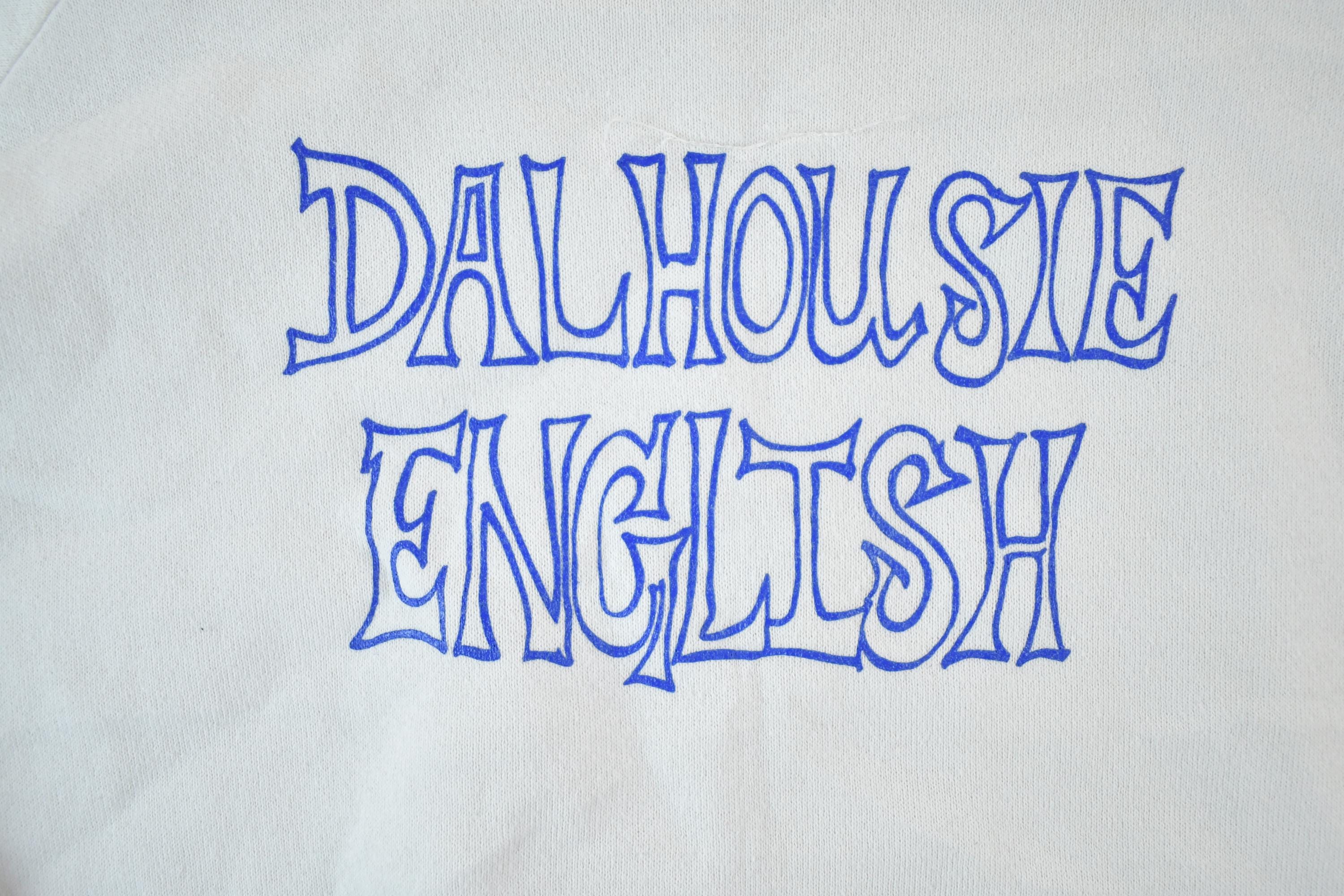 Vintage 1990s Dalhousie University English Book Worm Crew Neck