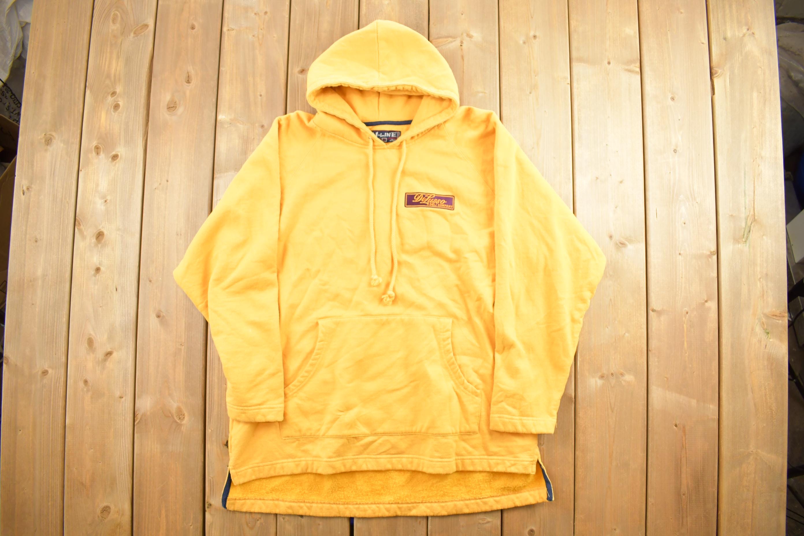Vintage 1990s Di Lusso Deli Graphic Hoodie