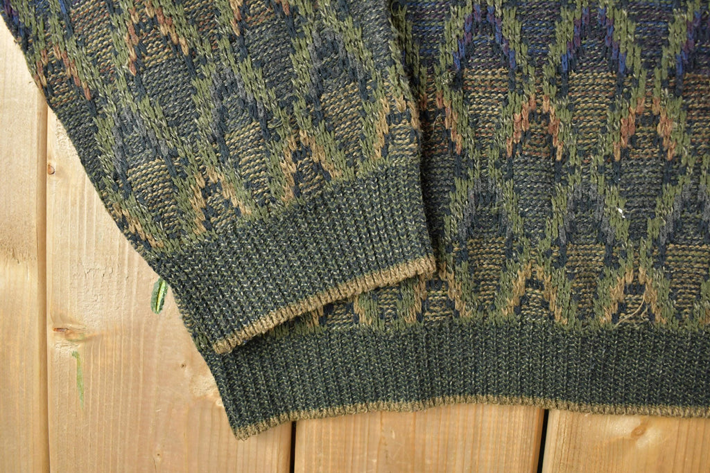 Vintage 1990s Retreat Knit Crewneck Sweater