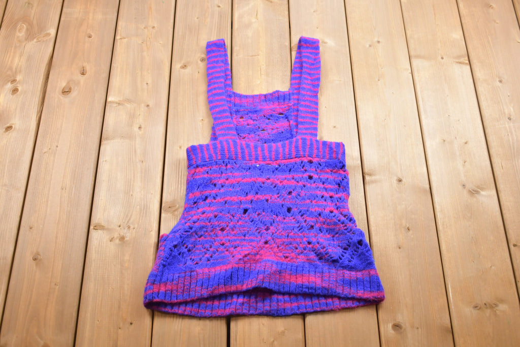 Vintage Knitted Sweater Dress