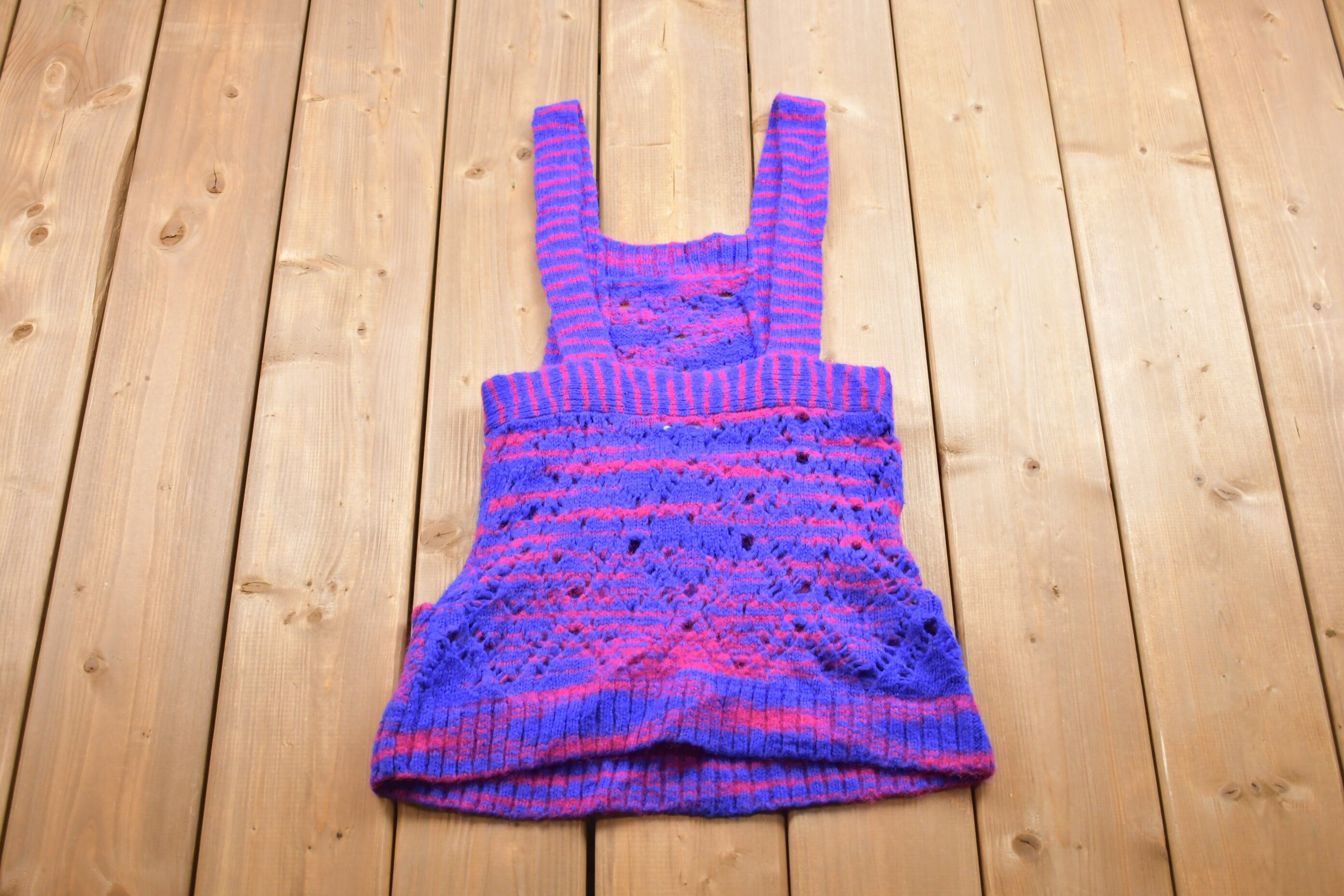 Vintage Knitted Sweater Dress