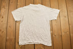 Vintage 1990s Eye On Survival Tiger Graphic T-Shirt