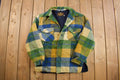 Vintage 1970s Campus Plaid Button Up Shirt