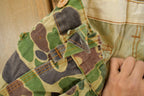Vintage 1960s Saftbak Duck Camo Hunting Pants Men's 37 x 30 /